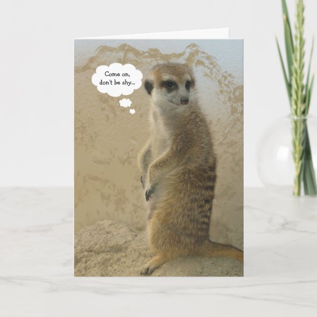 Mitarbeiterbewertung Dankeschön-Karte — Funny Dankeskarte (Vorderseite)