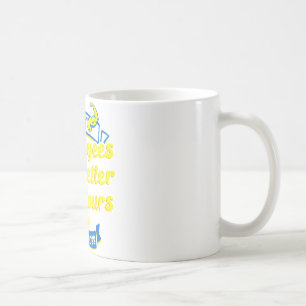 Mitarbeiterbewertung gibt Shirt Funny Boss Birth Kaffeetasse