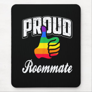 Mitbewohner Gay Pride Mousepad