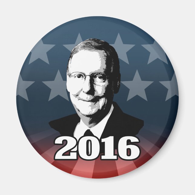 MITCH MCCONNELL 2016 KANDIDAT MAGNET (Vorne)