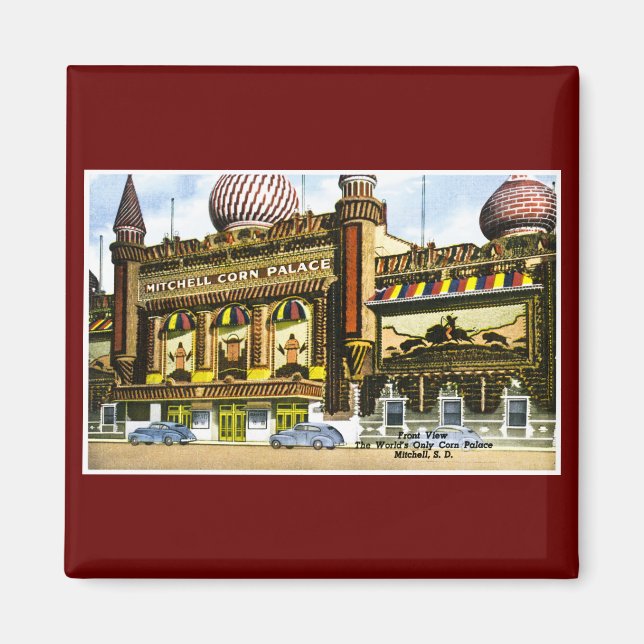 Mitchell Corn Palace, Mitchell, South Dakota Magnet (Vorne)