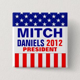 Mitchell Daniels 2012 Button