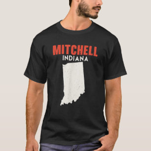Mitchell Indiana USA Staat America Travel Indianan T-Shirt