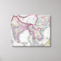 Mitchell Map | Indien, Tibet, China & SE Asien