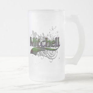 Mitchell Tartan-Schmutz Mattglas Bierglas