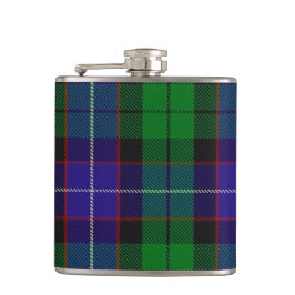 Mitchell (u. andere) Tartan-Flasche Flachmann