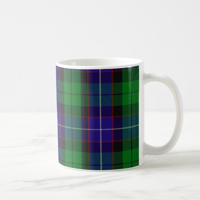 Mitchell (u. andere) Tartan-Tasse Kaffeetasse (Rechts)