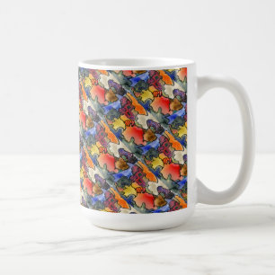 "Mites and Tites Tiled" Abstrakte Design-Tasse Kaffeetasse