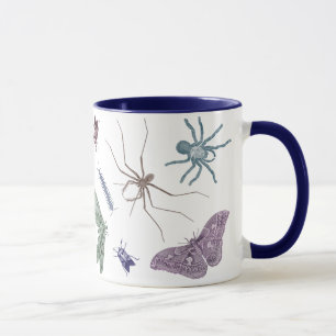 Mites, insectes et araignées - tasse d'insecte