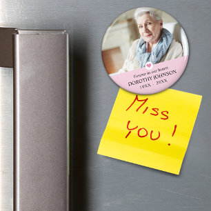 Mitgefühl In unseren Herzen für immer Foto Magnet