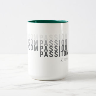 Mitgefühl-Tasse Zweifarbige Tasse