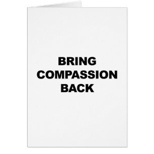 Mitgefühl zurückbringen