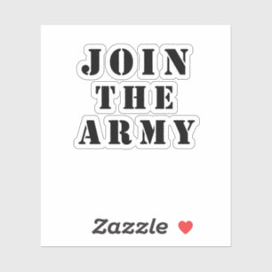 Mitglied der Armee Aufkleber