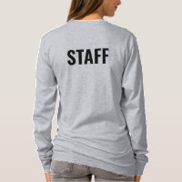 Mitglied der Belegschaft Womens Long Sleeve doppel