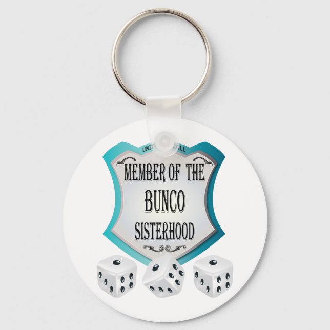 Mitglied der Bunco-Schwesternschaft Schlüsselanhänger (Vorderseite)