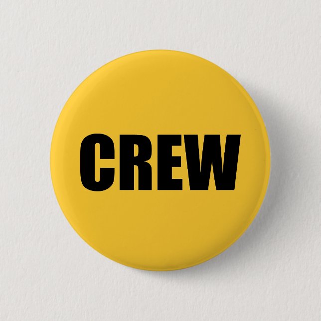 Mitglied der Crew - Team-Mitarbeiter Button (Vorderseite)