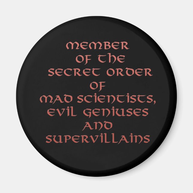 Mitglied der Magnete für den Geheimdienst Magnet (Vorne)