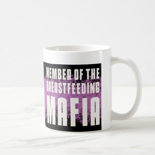 Mitglied der stillenden Mafia Kaffeetasse (Rechts)