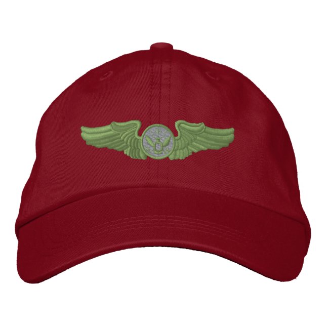 Mitglied des Aircrew Bestickte Baseballkappe (Vorderseite)