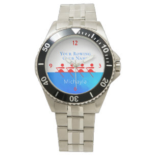 Mitglied des personalisierten Ruderclubs Armbanduhr