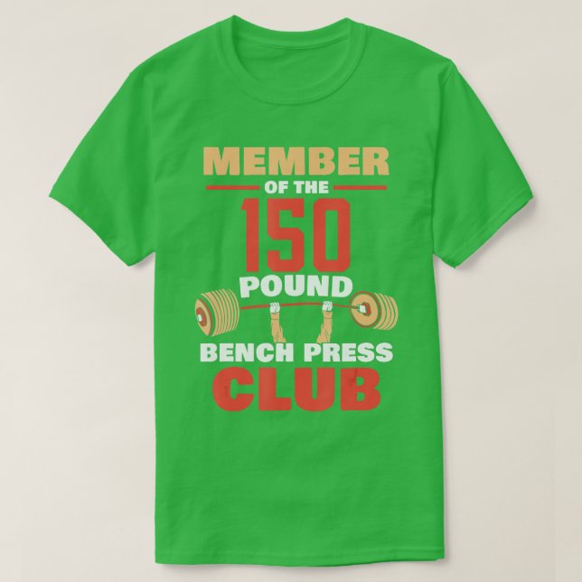 Mitglied des Presseclub 150 Pfund Bank Stärke G T-Shirt (Design vorne)