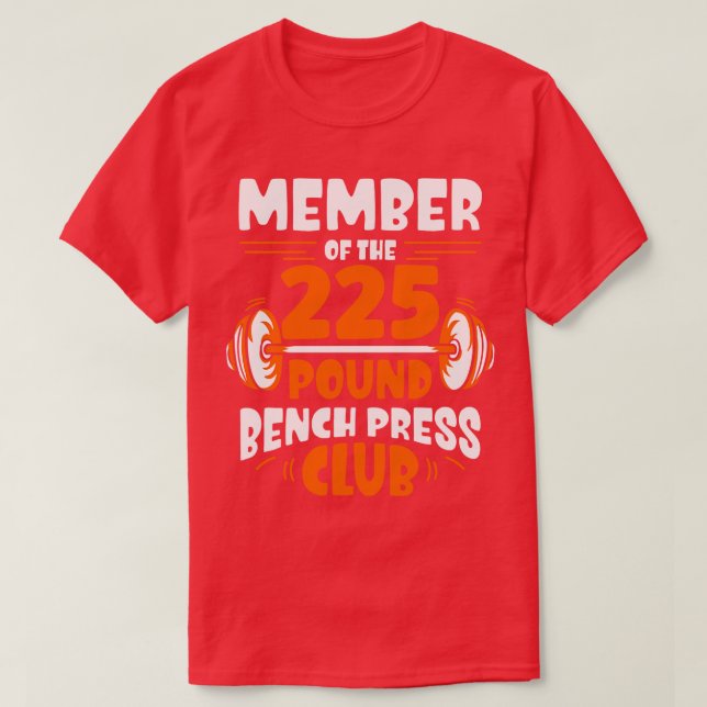 Mitglied des Pressereferats 225 Pfund Sterling T-Shirt (Design vorne)