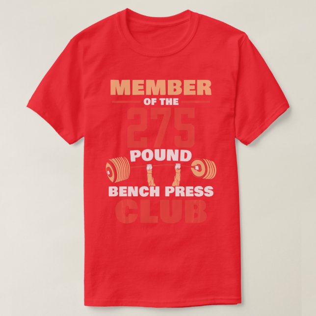 Mitglied des Pressereferats 275 Pfund Sterling T-Shirt (Design vorne)