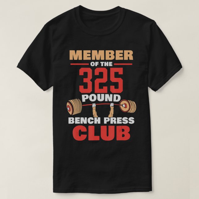Mitglied des Pressereferats 325 Pfund Sterling T-Shirt (Design vorne)