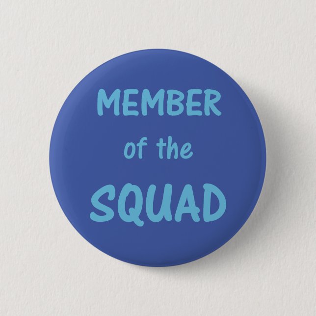 Mitglied des Squad Button ~ Marine (Vorderseite)