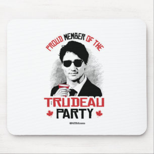 Mitglied des Trudeau Party - .png Mousepad