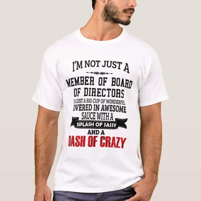 Mitglied des Verwaltungsrats T - Shirt Gift/Gegenw (Vorderseite)