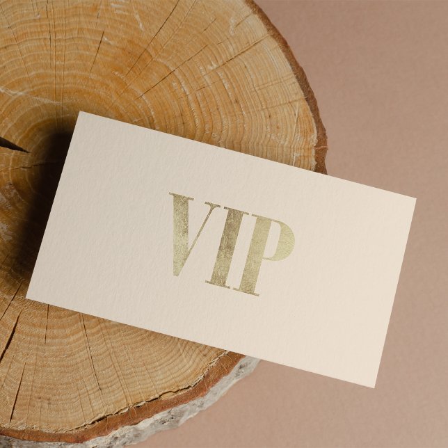 Mitglied des VIP-Clubs für LuxusElfenbein und Gold Visitenkarte (Luxury ivory and gold VIP card club member )