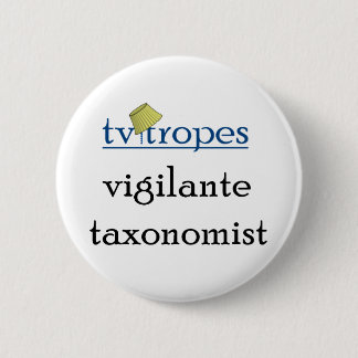 Mitglied einer Bürgerwehrtaxonomist-Knopf Button