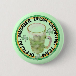 Mitglied Irish Drink Team Tshirts and Gifts Button