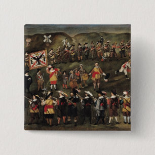 Mitglieder der Bruderschaft von St. Barbara Button