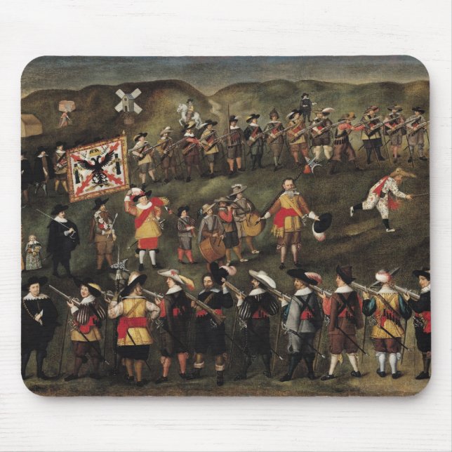 Mitglieder der Bruderschaft von St. Barbara Mousepad (Vorne)