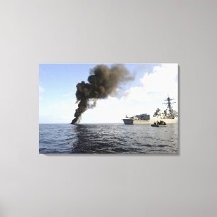 Mitglieder der US-Küstenwache Leinwanddruck