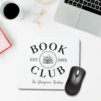 Mitglieder des Chic Book Club Personalisierte Gesc Mousepad