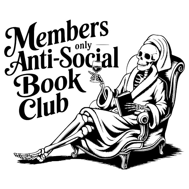 Mitglieder nur Club buchen Sweatshirt (Von Creator hochgeladen)