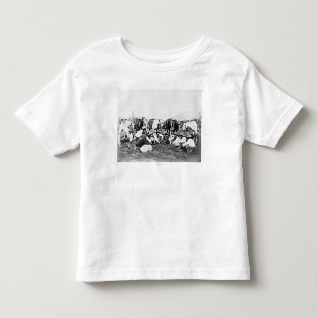 Mitglieder von der des Pawnee-Bills wilden Kleinkind T-shirt (Vorderseite)