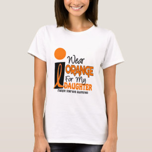 Mitgliedstaat-Sklerose-Orange für meine Tochter T-Shirt