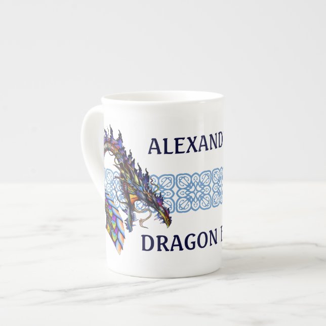 Mithozantus Bone China Tasse (Vorderseite Links)