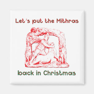 Mithras Feiertagsentwurf Magnet