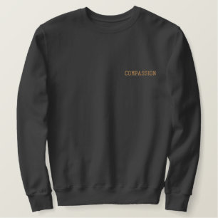 Mitleid Besticktes Sweatshirt