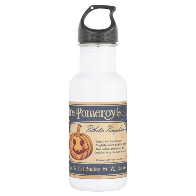Mitleiderregende Kürbisse Trinkflasche (Vorderseite)