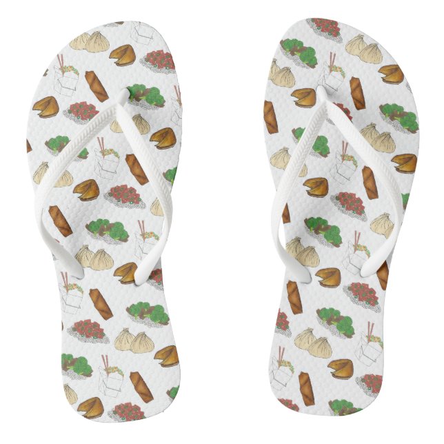 Mitnehmen Chinesisches Restaurant Küche mitnehmen Flip Flops (Fußbett)