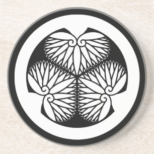 Mito-Aoi (33 Kamme) Getränkeuntersetzer