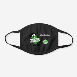 Mito-Krieger Schwarze Baumwoll Mund-Nasen-Maske