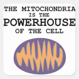 Mitochondria ist das Powerhouse - Aufkleber