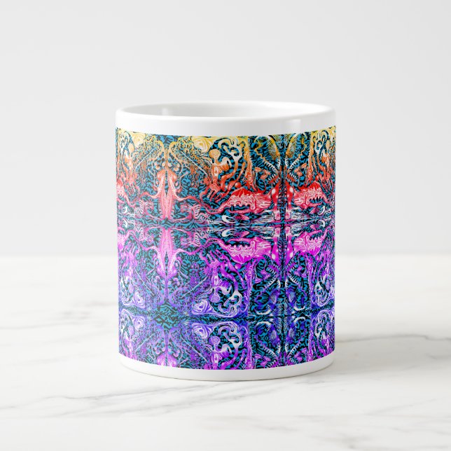 Mitochondriale Party Jumbo-Tasse (Vorderseite)
